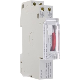 Muller Analogue DIN Rail Time Switch 230V AC 50-60Hz VS 14.18 230V 50-60HZ