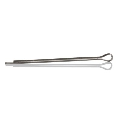 RS PRO 19.1 mm Bright Zinc Steel Split Pin, 0.8 mm Diameter 270-091