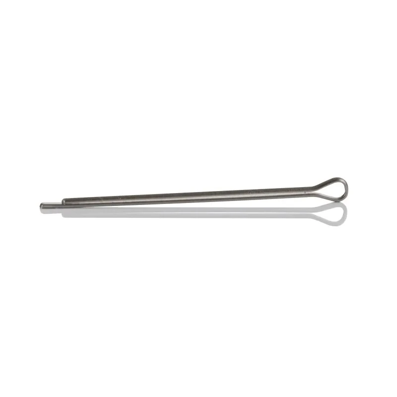 RS PRO 19.1 mm Bright Zinc Steel Split Pin, 0.8 mm Diameter 270-091