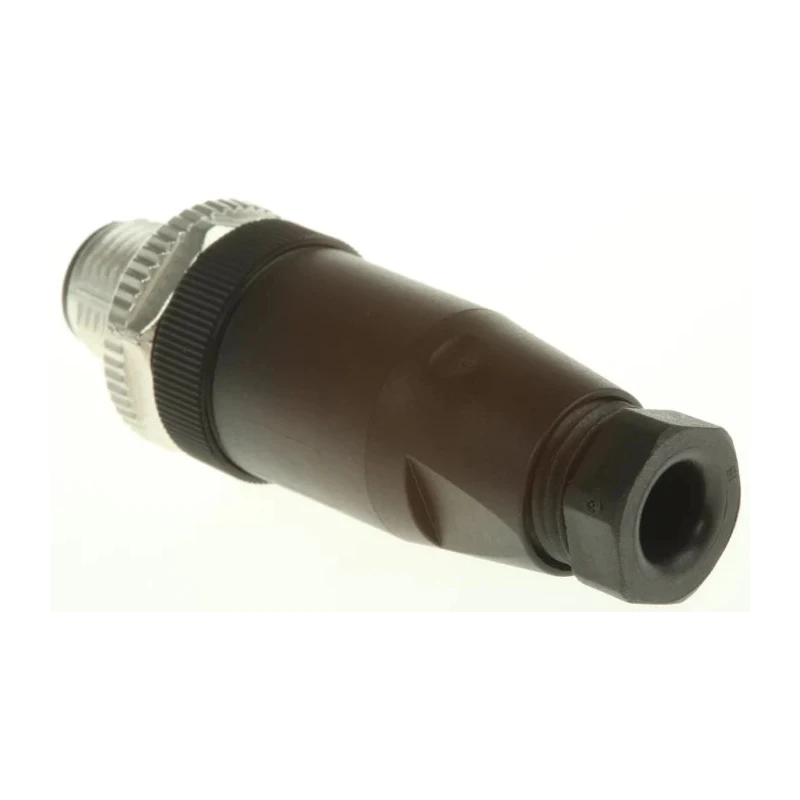 SICK Industrial Circular Connector, 4 Contacts, Male Cable Plug, M12 Connector, 250V, 4A, IP67 STE-1204-G / 6009932