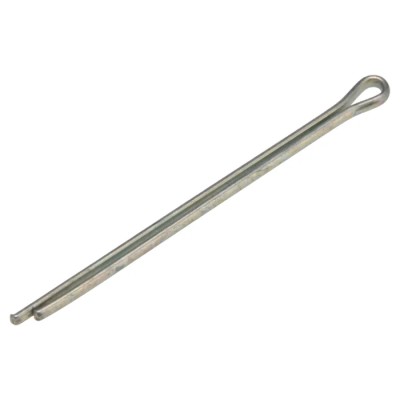 RS PRO 25.4 mm Bright Zinc Steel Split Pin, 1.2 mm Diameter 270-108