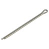 RS PRO 25.4 mm Bright Zinc Steel Split Pin, 1.2 mm Diameter 270-108