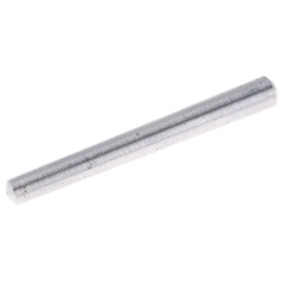 RS PRO Plain Steel Taper Dowel Pin 40mm Length 3mm Diameter 270-423
