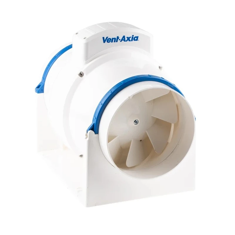 Vent-Axia ACM Round In-Line Extractor Fan, 522 m³/h Air Flow, 35 dBA Noise Level, 150 mm Duct Size ACM150