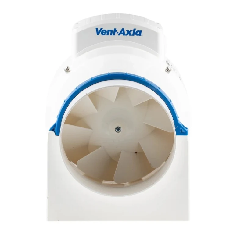 Vent-Axia ACM Round In-Line Extractor Fan, 522 m³/h Air Flow, 35 dBA Noise Level, 150 mm Duct Size ACM150