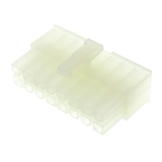 Molex Mini-Fit Female Connector Housing 4.2 mm Pitch 16 Way 2 Row Straight Nylon Housing 39-01-2160