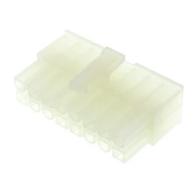 Molex Mini-Fit Female Connector Housing 4.2 mm Pitch 16 Way 2 Row Straight Nylon Housing 39-01-2160
