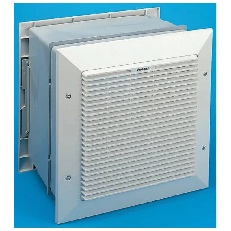 Vent-Axia T Series Square Wall Mount Extractor Fan 230V AC, 105W, 870 m³/h Air Flow, 43 dBA Noise Level, Duct Size 225 TX9WL