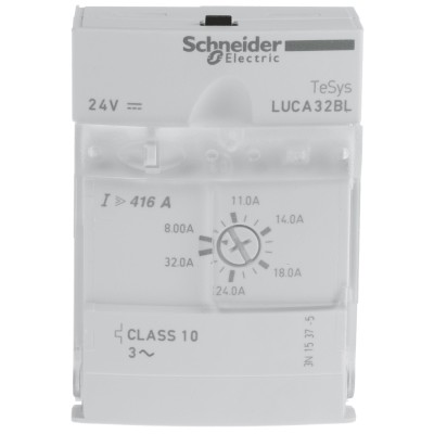 Schneider Electric Direct On Line Motor Starter 3 Phase 690V AC 18.5 kW IP40 LUCA32BL
