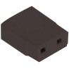 HARWIN M20 Jumper Straight Female Black Open Top 2 Way 1 Row 2.54 mm Pitch M7567-05