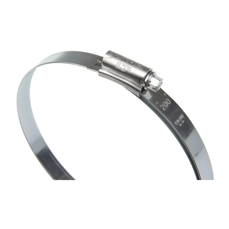 HI-GRIP Steel Slotted Hex Worm Drive Hose Clip 170-200 mm Zinc Plated HGZ200BP