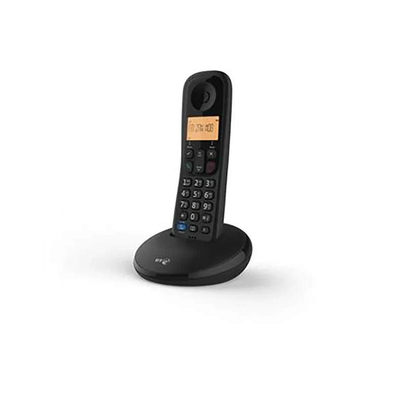 BT Everyday DECT SLB Desktop Telephone with Caller ID, LCD Display, 1.6 inch Amber Screen 090661