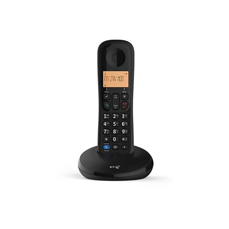 BT Everyday DECT SLB Desktop Telephone with Caller ID, LCD Display, 1.6 inch Amber Screen 090661