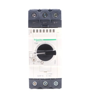 Schneider Electric TeSys GV3P Thermal Circuit Breaker 13A 3-Pole Direct Mount Screw Terminal Toggle Switch GV3P13