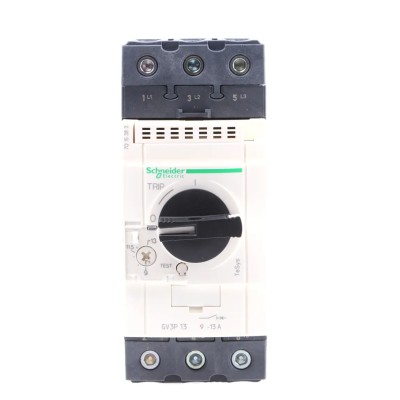 Schneider Electric TeSys GV3P Thermal Circuit Breaker 13A 3-Pole Direct Mount Screw Terminal Toggle Switch GV3P13