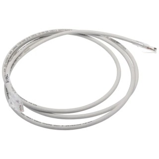 Molex CES PCD Cat6 Ethernet Cable, Unshielded, 2 m Length, Grey PVC Jacket, 24 AWG Stranded Copper Wire 