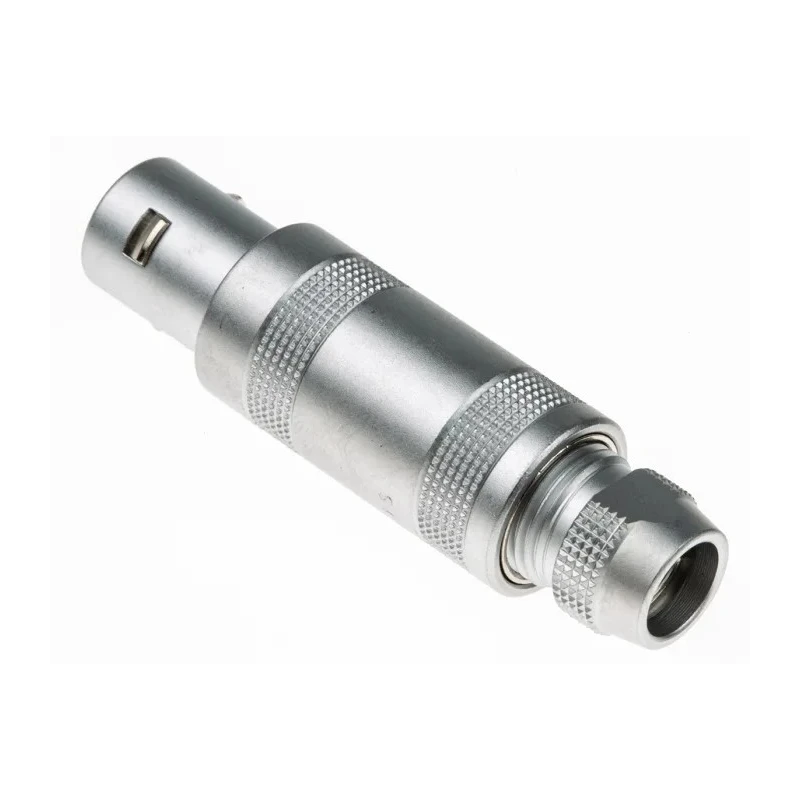 LEMO Circular Connector 4 Contacts Cable Mount Plug Male 12 mm IP50 Brass Gold Plated FFA.1S.304.CLAC62