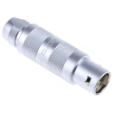 LEMO Industrial Circular Connector Cable Mount 4 Contacts Plug Male 14.8 mm 2400V IP50 Brass Housing FFA.2S.304.CLAC62