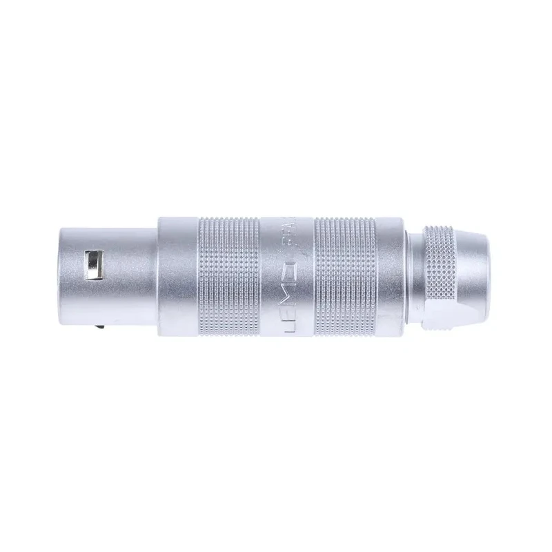 LEMO Industrial Circular Connector Cable Mount 4 Contacts Plug Male 14.8 mm 2400V IP50 Brass Housing FFA.2S.304.CLAC62