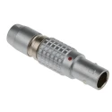 LEMO Industrial Circular Connector 2 Contacts Cable 9.5 mm Plug Male IP50 0B Series FGG.0B.302.CLAD52