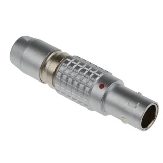 LEMO Industrial Circular Connector 2 Contacts Cable 9.5 mm Plug Male IP50 0B Series FGG.0B.302.CLAD52