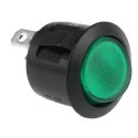 RS PRO Illuminated SPST On-Off Rocker Switch Panel 24V DC 10A Nylon Housing 273-019
