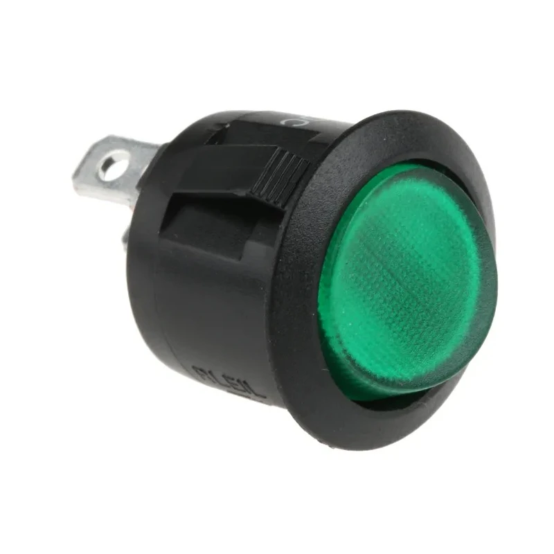 RS PRO Illuminated SPST On-Off Rocker Switch Panel 24V DC 10A Nylon Housing 273-019
