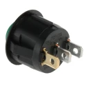 RS PRO Illuminated SPST On-Off Rocker Switch Panel 24V DC 10A Nylon Housing 273-019