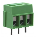 RS PRO PCB Terminal Block 3-Contact 5 mm Pitch 250V 16A Polyamide Housing 173-1194