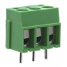 RS PRO PCB Terminal Block 3-Contact 5 mm Pitch 250V 16A Polyamide Housing 173-1194