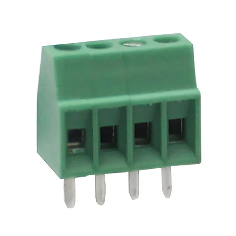 RS PRO PCB Terminal Block 4-Contact 2.54 mm Pitch Through Hole 150V Brass Housing 173-1204