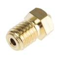 RS PRO Brass 3D Printer Part Nozzle 1 mm Thread Size M6 173-4719