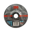 3M Silver Aluminium Oxide Abrasive Disc, 125 mm Diameter, 2.5 mm Thickness, P60 Grit 25 Per Pack 51801