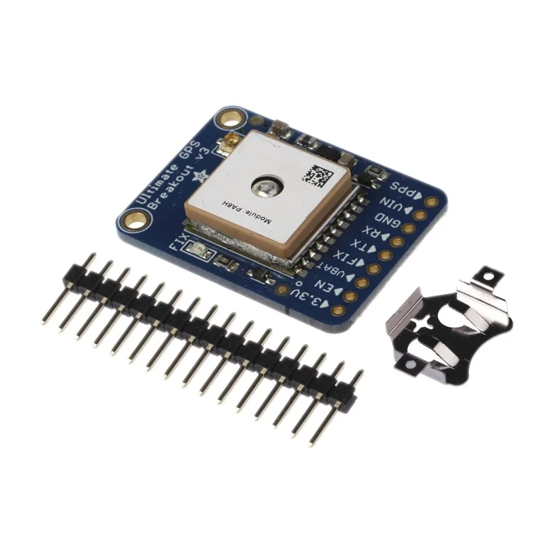 ADAFRUIT INDUSTRIES GPS Module 66 Channels -145 dBm Acquisition Sensitivity 10 Hz Frequency I2C Interface 3.3-5 V Supply 746