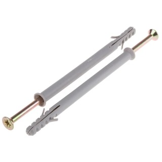 RS PRO Nylon Frame Fixing 8 mm Drill Diameter 120 mm Length for Concrete and Masonry Applications 275-787