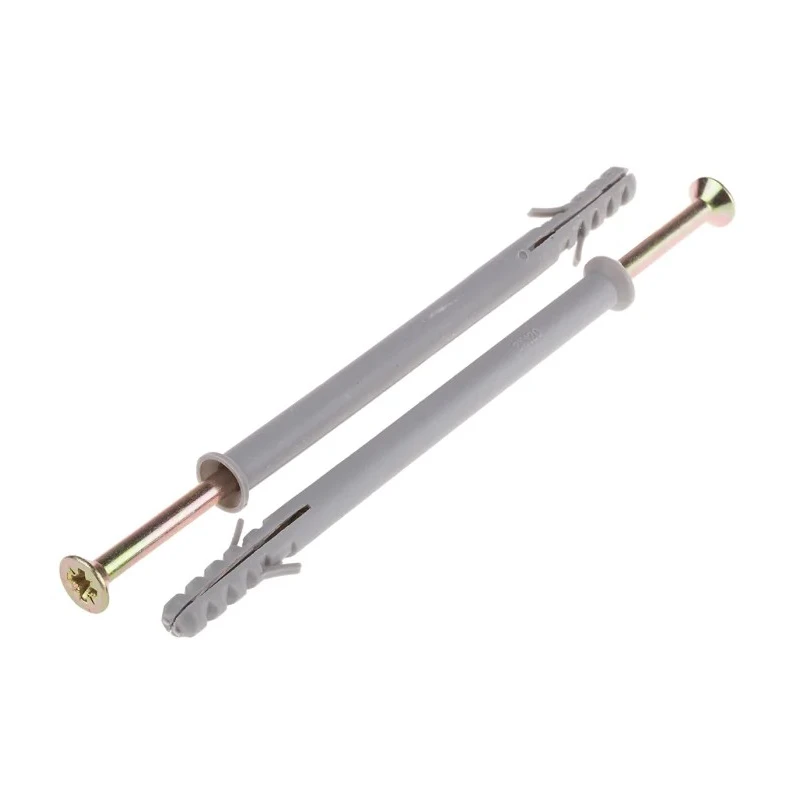 RS PRO Nylon Frame Fixing 8 mm Drill Diameter 120 mm Length for Concrete and Masonry Applications 275-787