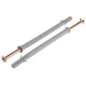 RS PRO Frame Fixing Nylon with 10 mm Fixing Hole Diameter and 160 mm Length 275-838