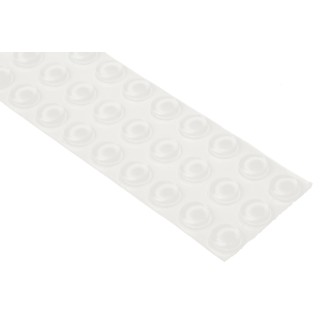 RS PRO Cylindrical Polyurethane Self-Adhesive Feet 9.5mm Diameter, Thickness 3.2mm, Operating Temperature -40°C to 173-5952
