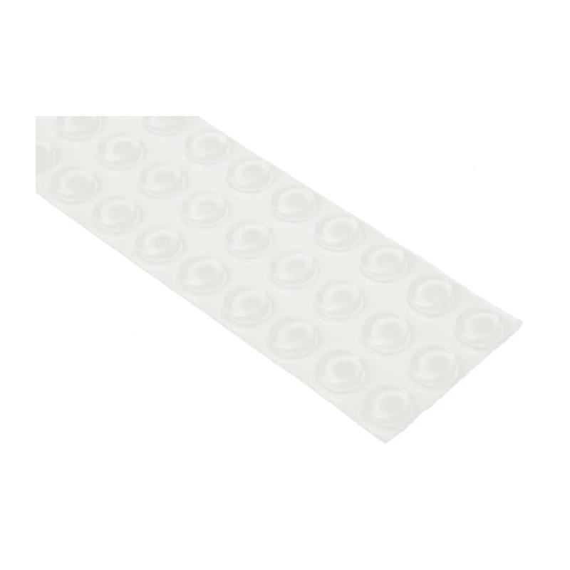 RS PRO Cylindrical Polyurethane Self-Adhesive Feet 9.5mm Diameter, Thickness 3.2mm, Operating Temperature -40°C to 173-5952