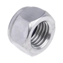 RS PRO Plain Stainless Steel Locknut Nylon Insert DIN 985 M16 24mm Width 16mm Height 275-692