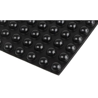 RS PRO Hemispherical Polyurethane Self-Adhesive Feet 17.8 mm Diameter 9.6 mm Thick 173-5961