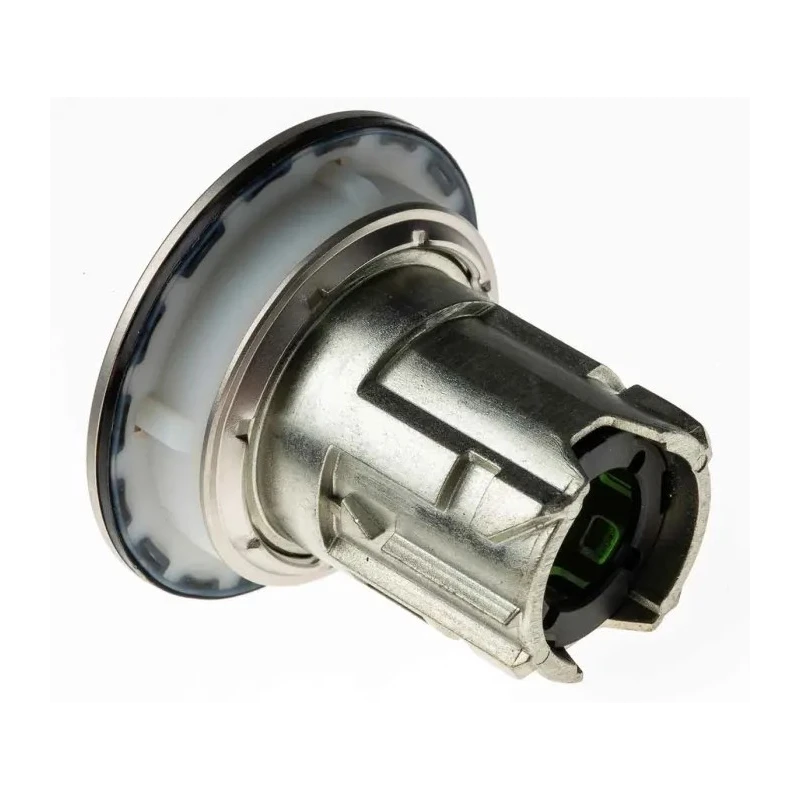 Siemens Green Pilot Light, 30 mm Cutout, Flush Mount, Metal Bezel, IP67, IP66, IP69K Rated 3SU1061-0JD40-0AA0