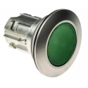 Siemens Green Pilot Light, 30 mm Cutout, Flush Mount, Metal Bezel, IP67, IP66, IP69K Rated 3SU1061-0JD40-0AA0