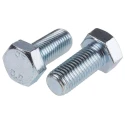 RS PRO Bright Zinc Steel Hex Bolt M16 x 35 mm Grade 8.8 DIN 933 276-257