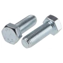 RS PRO Bright Zinc Steel Hex Bolt M16 x 45 mm Grade 8.8 DIN 933 276-279