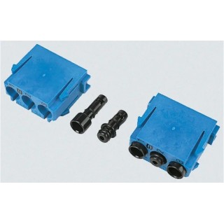 HARTING Heavy Duty Power Connector Module HAN Modular Series Female Connector Module 2 Contacts 09140024501
