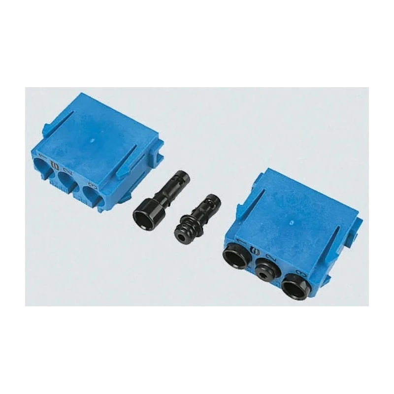 HARTING Heavy Duty Power Connector Module HAN Modular Series Female Connector Module 2 Contacts 09140024501