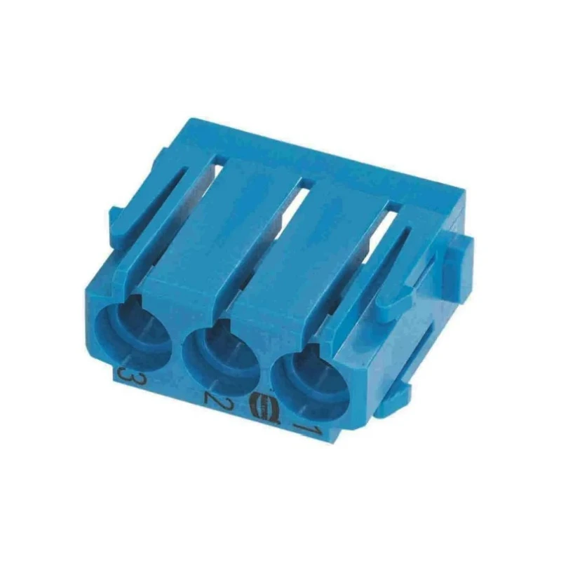 HARTING Heavy Duty Power Connector Module HAN Modular Series Male 3 Contacts 09140034501
