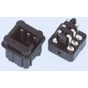 HARTING Heavy Duty Power Connector Insert, 10A Current Rating, STAF Series Male, 6 Contacts, 50V 0970006281202