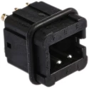 HARTING Heavy Duty Power Connector Insert, Male, 10A Current Rating, 50V Voltage, 6 Contacts, STAF Series 09700062616